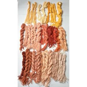 PATERNAYAN Persian Needlepoint Virgin Wool Yarn Orange Peach Red 800’s 800-876